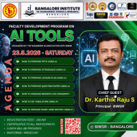 Faculty Development Program on AI tools 2026 venue Poster